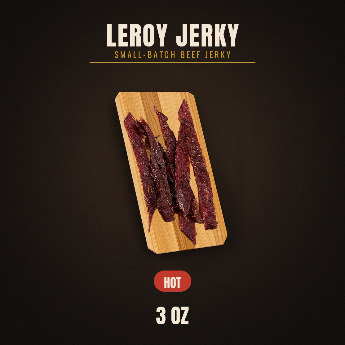 LeRoy Jerky — Hot
